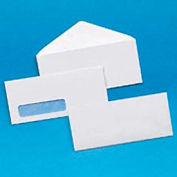 #10 commercial taille sécurité teinté affaires enveloppes, blanc, 500/boîte