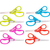 Stanley 5 « Guppy Kids Scissor, Pointe émoussée, Couleurs assorties, 8 / Pack