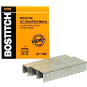 Agrafes Bostitch Heavy Duty, 1/2 » (12mm), 1000/Pack