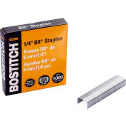 Bostitch B8® PowerCrown™ Premium Staples, 1/4 » (6mm), 10000/Pack