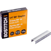 Bostitch B8® PowerCrown™ Premium Staples, 1/4 » (6mm), 10000/Pack