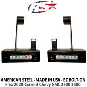 Éclairage de sport de course Bolt-On Hitch Bar LED Projecteur pour 2020-Current Chevy GMC 2500 3500, 1,6A