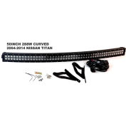 Race Sport Complete LED Light Bar Kit s’adapte 2004-2014 Nissan Titan 4WD / 2WD