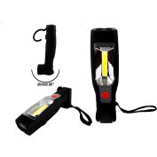 Race Sport 3W / 210LM Plasma Style Hook & Magnet Mount LED Lampe de poche utilitaire