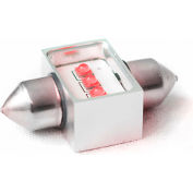 Race Sport 31mm Festoon BLAST Series Hi Power 5-Watt CREE LED Replacement Bulbs, Red