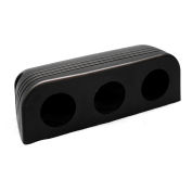 Race Sport Three Hole Cut-Out Tent Mount For Round Digital Voltage Gauges
