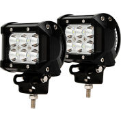 Race Sport Street Series 18W 6-LED Bottom Mount LED Spot Lights, Paire