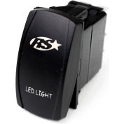 Race Sport Lights Logo Rocker 12V Switch, Fits Most Panels