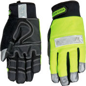 Haute visibilité Performance gants - sécurité Lime - hiver - grande