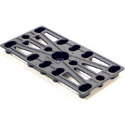 Vallée Craft® Z84976A3 en plastique 12 x 24 mini palette pour transpalettes à fourche EZY-Tilt™