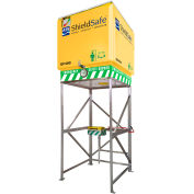 Station de douche oculaire de sécurité palettisée ATS ShieldSafe® GF400™, capacité de 400 gallons