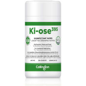 Ki-Ose 395 Lingettes désinfectantes de surface, 5,9 » x 7,8 », 100 lingettes/bidon, qté par paquet : 12