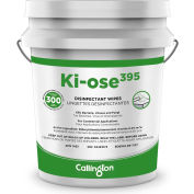Ki-Ose 395 Surface Disinfectant Wipes, 5.9" x 7.8", 300 Wipes/Bucket, 6 Buckets/Case - Pkg Qty 6