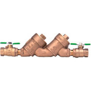 Zurn 1-950XLT2 1 po FNPT x FNPT Double Check Valve Assemblée - 175 PSI - en Bronze coulé sans plomb