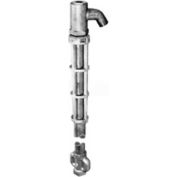 Zurn Z1390-1-1/2X6 Non-Freeze Post Hydrant, Exposed, 1"Connection, 1/2" x 6"