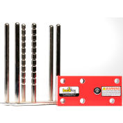Equipment Co. Lock pelleteuse serrure à clé identique, BHL-KA