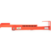 Roue matériel Lock Co. à la pédale de verrouillage - Keyed différemment WPL-KD