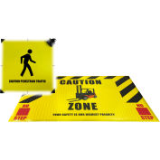 Ergomat DSVLED24-LOGOPS-WLR-WLT Interactive 24’’ LED Sign & Pressure Logo Mat (2’x3’) COMBO