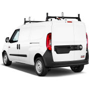 Vantech H1 2 Bar Aluminum Ladder Roof Rack for RAM ProMaster City 2014-On, White