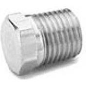 Fiche générale & fabrication 444618 à tête hexagonale bouchon 150# acier - 1/4 en noir., qté par paquet : 200