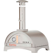 WPPO Karma 25 pouces, Four à pizza au bois, acier inoxydable (comprend la base du comptoir)