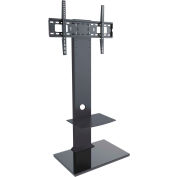 TygerClaw LCD84112BLK Double Layers TV Stand For 32"-55" TVs, Black