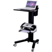 TygerClaw LCD8506 Mobile Laptop PC Cart - Black