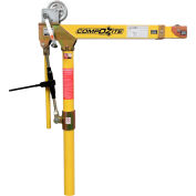 OZ Lifting OZ1200DAV Light Portable COMPOZITE Davit Crane, 1200 Lb. Capacity