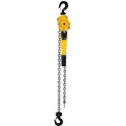 OZ Lifting Lever Hoist With Std. Overload Protection 1-1/2 Ton Capacity 10' Lift