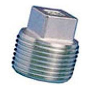 General Plug & Manufacturing Plug 300# Galvanized Steel - 1/8'' - Pkg Qty 100
