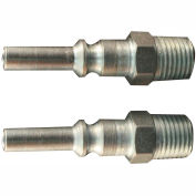 Milton s-791 L Style Lincoln Plug 1/4" MNPT 2 Pack