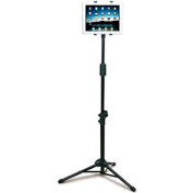 Aidata US-5009B Universal Tablet Tripod Base Floor Stand, Black