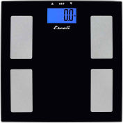 Escali USHM180G numérique Health Monitor pèse-personne, 400lb x 0,2 lb / 180 kg x 0,1 kg, verre