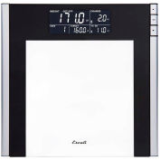 Pèse-personne numérique escali USTT200 w / affichage extra-large, 440lb x 0,2 lb / 200 kg x 0,1 kg, Clear