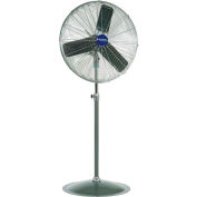 Global Industrial™ 24" Oscillating Pedestal Fan, 7,525 CFM, 1/4 HP, 1 Phase