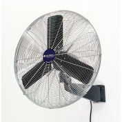Global Industrial™ 30" Oscillating Wall Mount Fan, 3 Speed, 8775 CFM, 1/3 HP, 1 Phase