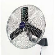 Ventilateur mural oscillant Global Industrial™ 24 », 3 vitesses, 7525 CFM, 1/4 HP, 1 phases