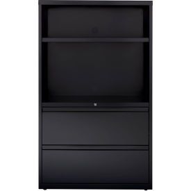 Hirsh Industries 174 Lateral File Bookcase Combo Unit