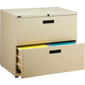 Interion 174 30 Quot Lateral File Cabinet 2 Drawer Putty