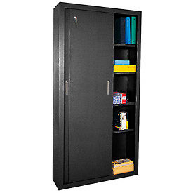 Sandusky Elite Series Sliding Door Storage Cabinets Ba4s361872