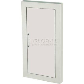 Fire Rated Fire Extinguisher Cabinet Solid Door Semi Recessed