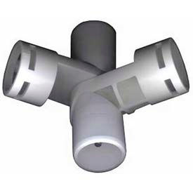 Adjustable Joint 4 Way Fittings 1 Quot Dia Furniture Grade Pvc
