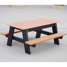 Tables à pique-nique en plastique en plastique & recyclé Kids