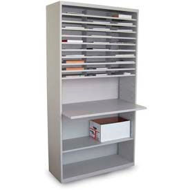 Marvel® 30 compartiment trieur de courrier avec Surface de travail ajustable