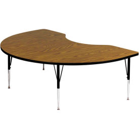 Kidney Shaped Standard Height Activity Tables