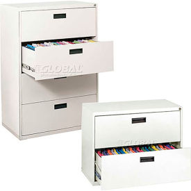 Sandusky 2 & 4 Drawer Lateral Files - Recessed Handles