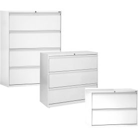 Sandusky 2, 3, 4 & 5 Drawer Lateral Files - Full Width Drawer Pulls