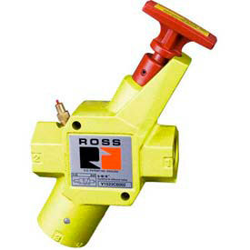 Vannes 3 voies verrouillage pneumatique Ross®