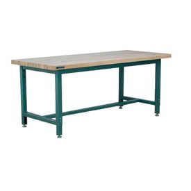 Stackbin 1005 Series Square Tubular Leg Adjustable Height Workbenches