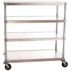 PVI - Aluminum Adjustable Mobile Shelving Units